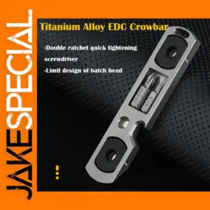 Titanium Alloy Crowbar EDC Multifunction Tool