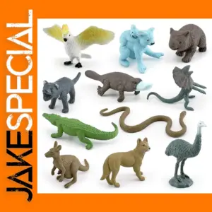 11-Piece PVC Australian Animals Figurines Set