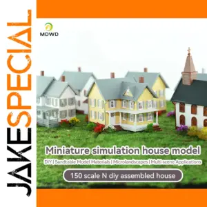 DIY Little House Model Kit for HO Scale