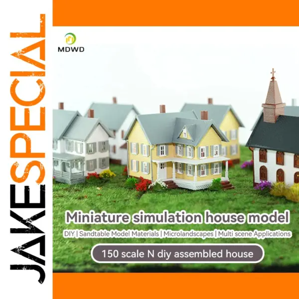 DIY Little House Model Kit for HO Scale