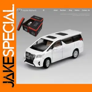 1:64 Scale Toyota Alphard Diecast Model Car