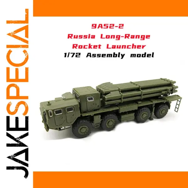 1/72 Russian 9A52-2 Rocket Launcher Model