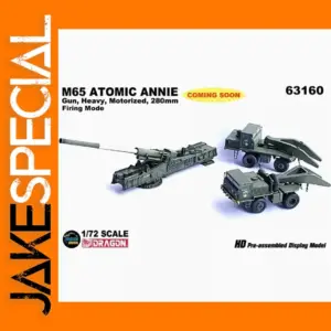 1:72 Scale US M65 280mm Launcher Model
