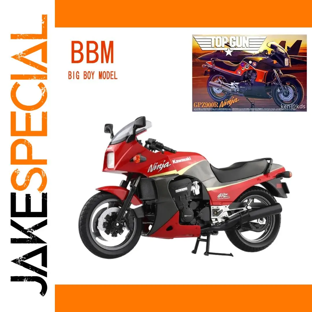 Kawasaki Ninja GPZ 900R Diecast Model 1/12 Scale 1 Kawasaki Ninja GPZ 900R Diecast Model 1/12 Scale