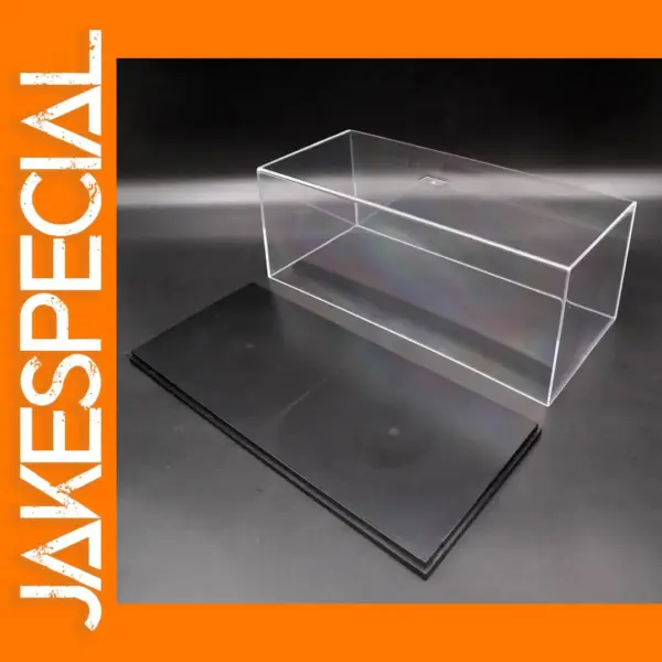 1/32 Scale Clear Acrylic Display Case for Diecast Cars