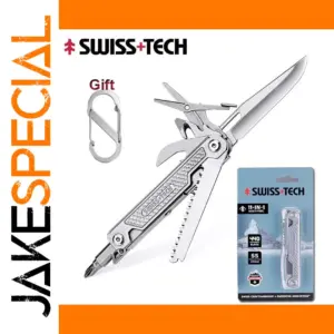 Swiss+Tech 11-in-1 Multitool with Carabiner
