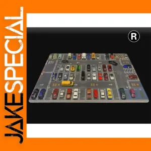 1:64 Scale Los Angeles City Parking Lot Mat