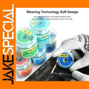 5Pcs Copper Desoldering Mesh Braid Wire Repair