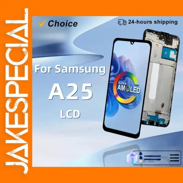 6.5'' OLED Display for Samsung Galaxy A25