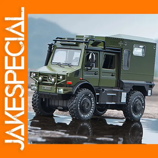 1/32 UNIMOG U4000 Diecast Off-road Model