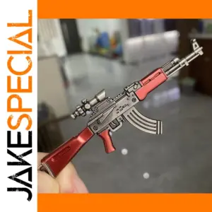 PUBG AKM Gun Mini Keychain Model 9cm