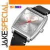 Men's Quartz Watch with Leather Strap