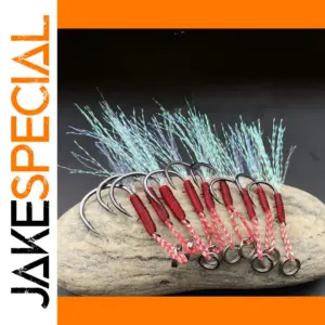 10pcs High Carbon Steel Fishing Jigs