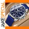 Luxury Waterproof Quartz Chronograph Wristwatch