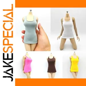 1/6 Scale Ice Silk Skirt for Female Action Figures