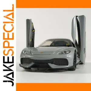 1:24 Gemera GT Diecast Car Model with Lights