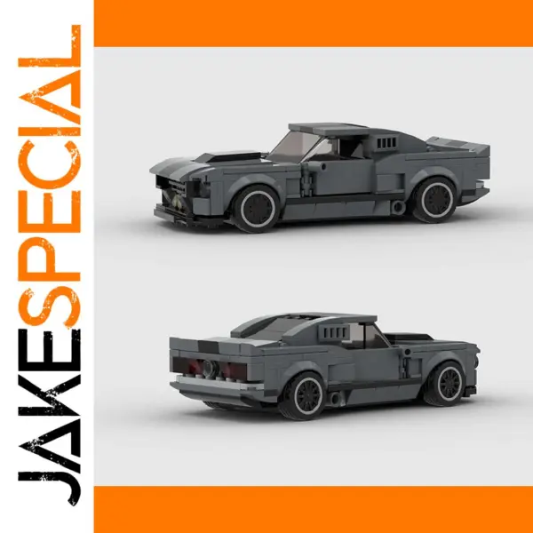 GT500 Supercar City Building Blocks Set 318pcs