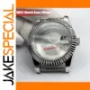 40mm Stainless Steel Fluted Watch Case NH35 NH36