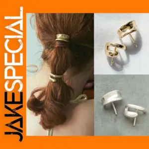 Geometric Metal Hair Clips Set for Women