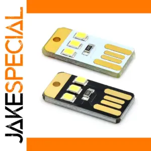 10pcs Portable USB LED Keychain Tent Lights
