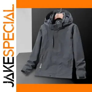 Men's Waterproof Lightweight Windbreaker Jacket