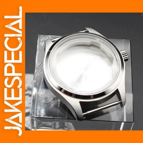 40mm Stainless Steel Watch Case for Seiko Movement