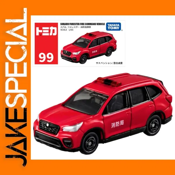 Takara Tomy 1/64 Subaru Forester Fire Command
