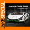 1:24 Diecast Lamborghini Sian Red Model Car