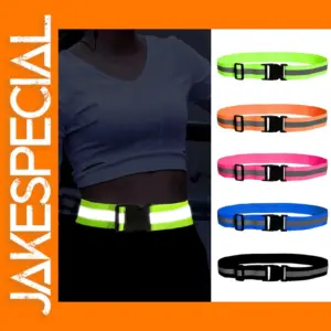 Adjustable Reflective Safety Belts for Running