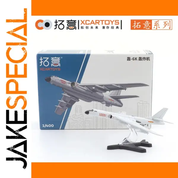 H-6K Bomber Diecast Model Aircraft 1:64 Scale