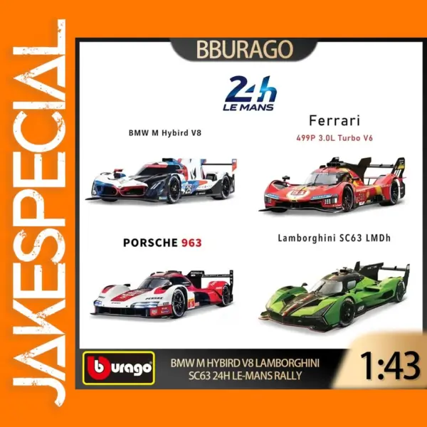 Bburago 1:43 BMW M Hybrid V8 Model Car