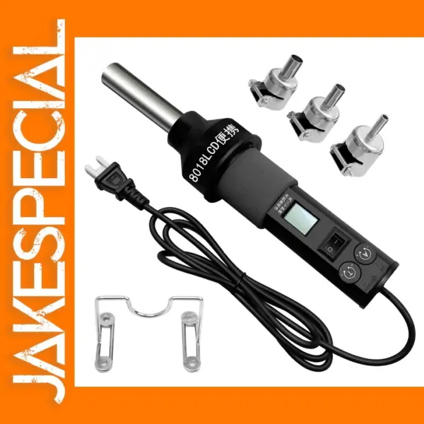 LCD Digital Hot Air Gun Soldering Station 110V-220V