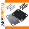 Guitar Neck Plate with Screws for Fender Bass