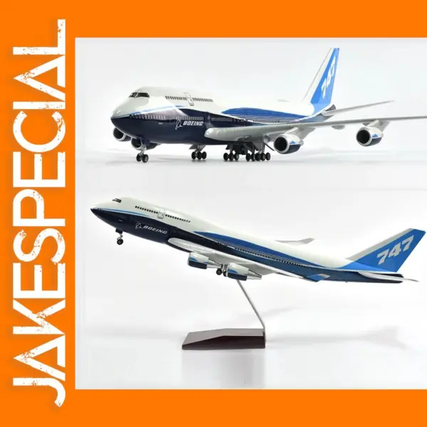Original Boeing 747 Diecast Model Aircraft 1/160