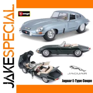 Bburago 1:18 Jaguar E-Type Coupe Die-Cast Model