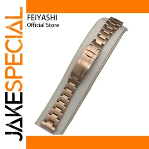Rose Gold 20mm 316L Stainless Steel Watchband