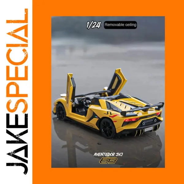1:24 Revuelto Alloy Car Model with Sound