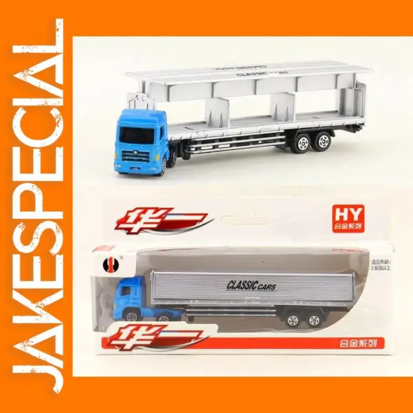1/32 Scale Alloy Diecast Container Truck Model