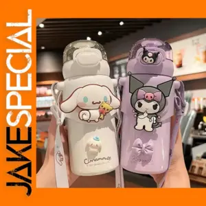 Hello Kitty Kuromi 460ml Vacuum Water Cup