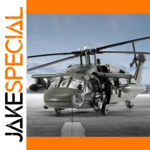 Diecast Black Hawk Helicopter Model 1:64