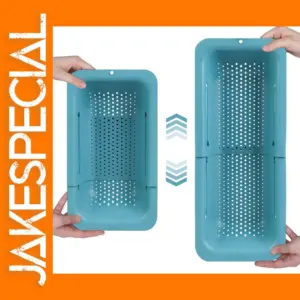 Telescopic Over Sink Plastic Colander Basket
