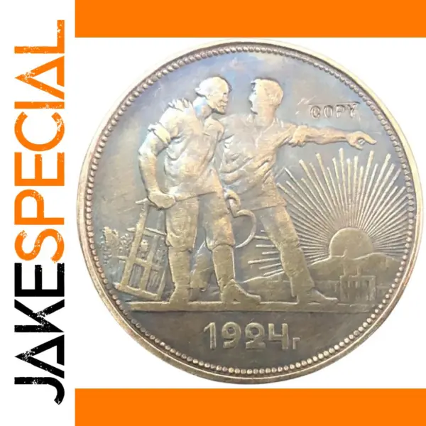 1924 Russia 1 Rouble Coin Replica