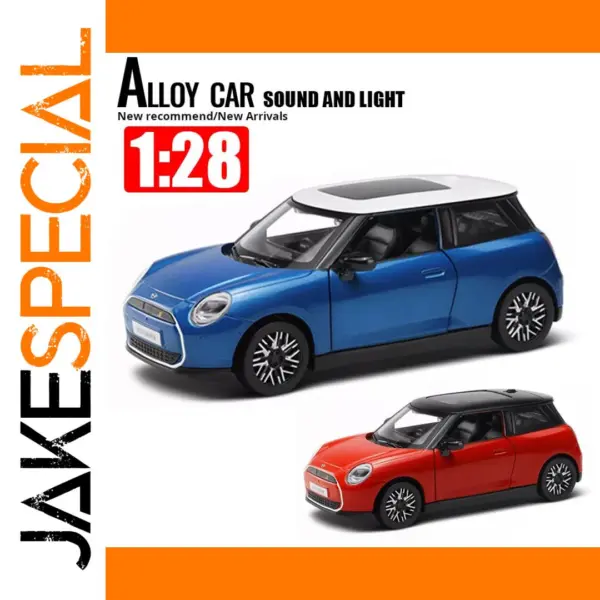 1:28 BMW Mini Cooper Diecast Car Model