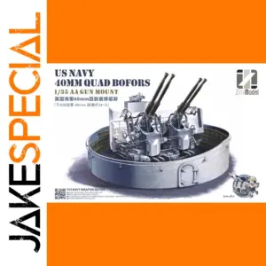 1/35 Scale US Navy 40mm Quad Bofors Model