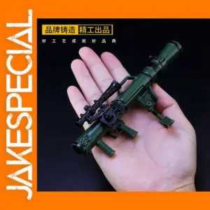 14cm Metal Bazooka Model for PUBG Decor