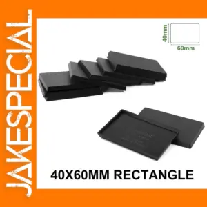 Evemodel 40x60mm Rectangle Wargame Bases Set