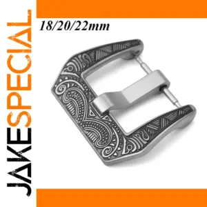 Vintage Metal Watchband Buckle for 18/20/22mm Straps