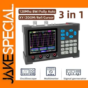 3 in 1 Digital Oscilloscope Multimeter Generator