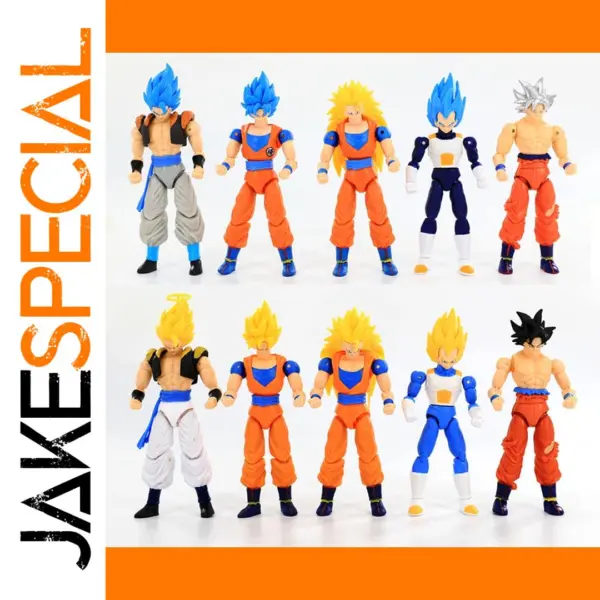 Dragon Ball Action Figures Set - 5 Models