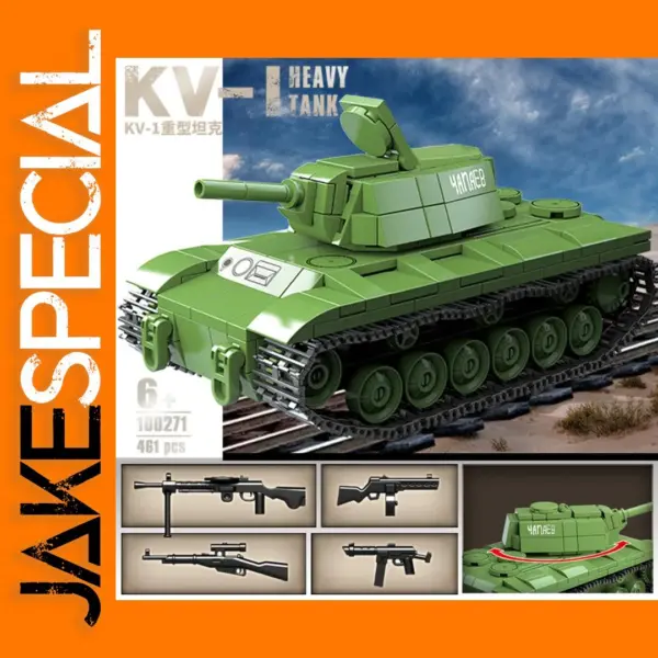 German KV-1 Tank Building Block Set